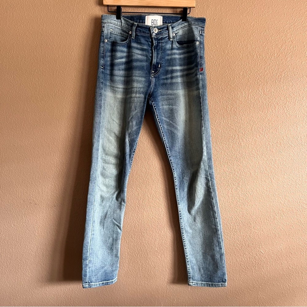 Urban Outfitters BDG Skinny Stretch Jeans with Vintage Distressed Look Size 32